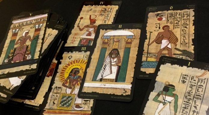 tarot card egypt